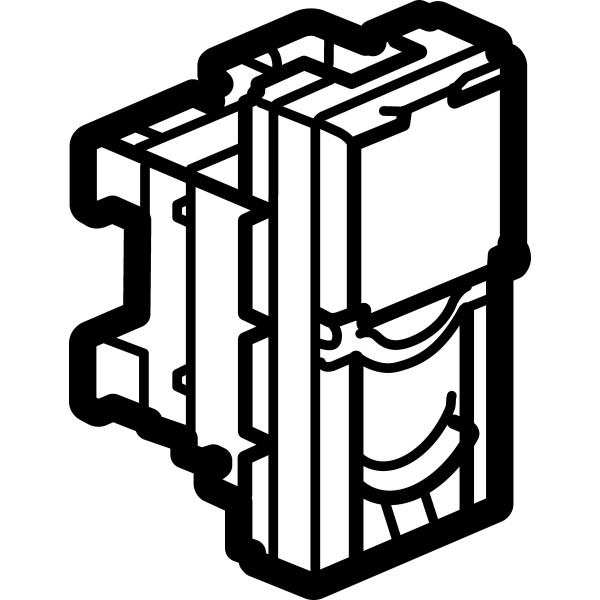 Prise RJ45 Mosaic Legrand - 1 module - 5E - UTP - à clipser - blanc - IP20 - IK04