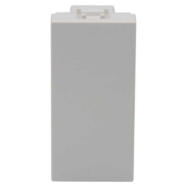 Obturateur Legrand Mosaic - 1 mod - blanc