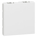 Obturateur Legrand Mosaic - 2 mod - blanc