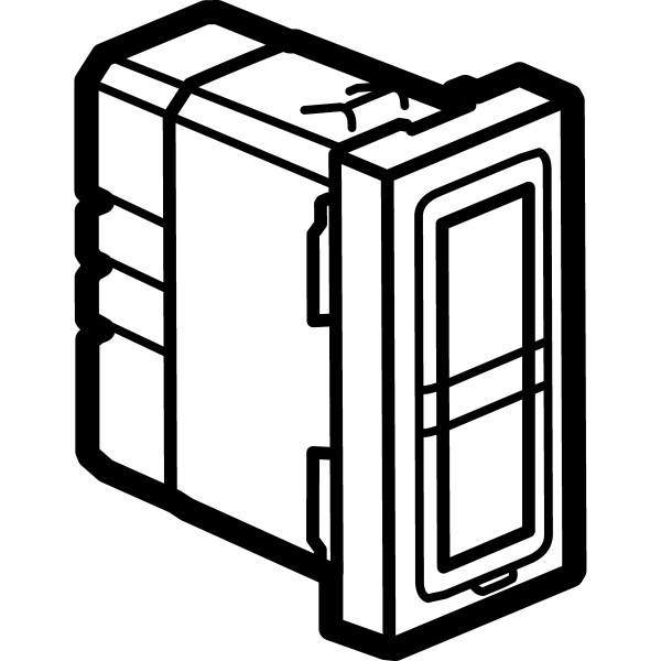 Voyant double Legrand Mosaic - 12-24 V - 1 mod