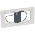 Support lumineux Batibox pour Legrand Mosaic - 2 postes - 4 modules - montage horizontal