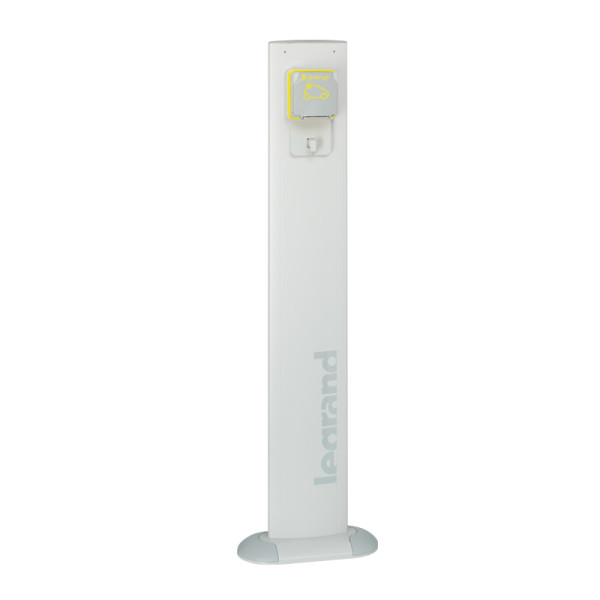 Borne de recharge Legrand Green'up Access 3,2 kVA mode 2 IP66 IK02 hauteur 1m