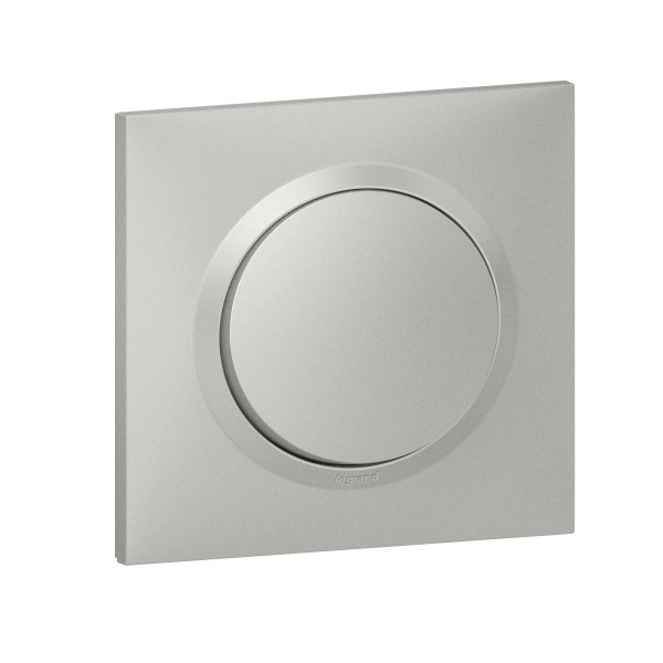 Legrand dooxie interrupteur ou va et vient aluminium complet