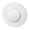 Legrand dooxie bouton poussoir blanc complet deco