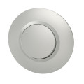 Legrand dooxie bouton poussoir aluminium complet deco