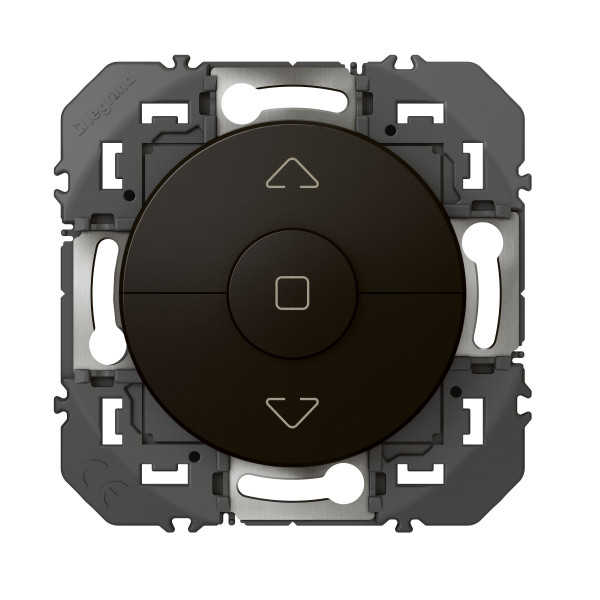 Commande Legrand Dooxie de volets roulants finition noir - emballage blister