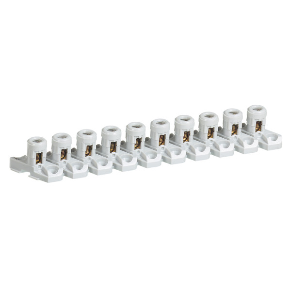 Borne de raccordement 10 bornes 2x6mm2