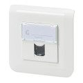 Legrand - mosaic prise rj45 cat 6 ftp complet vis blanc