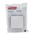 Mosaic poussoir 6a 2 modules composable blanc