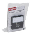 Mosaic prise rj45 full media cat 6 stp composable noir mat