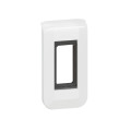 Mosaic support + plaque 1 module blanc