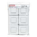 Legrand - lot mosaic 6 va et vient 10a complet a vis blanc