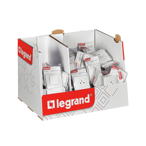 Legrand - mini box mosaic complet blanc