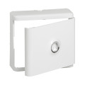 Legrand Habillage + porte blanche pour platine de branchement Drivia - Blanc RAL 9003