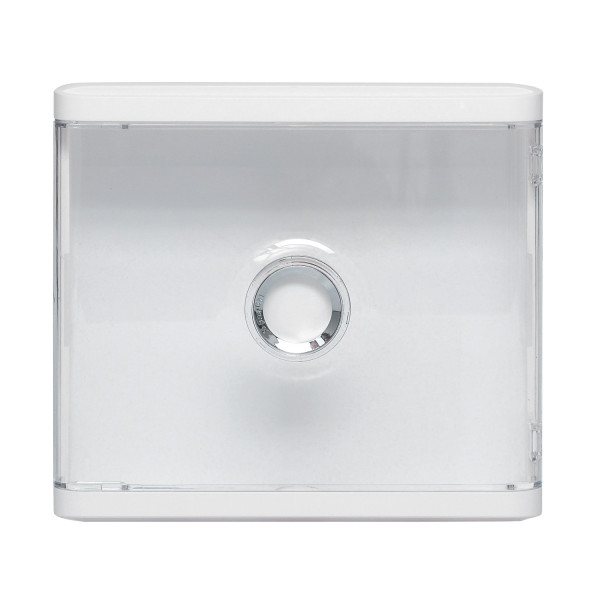 Habillage + porte transparente pour platines de branchement Drivia