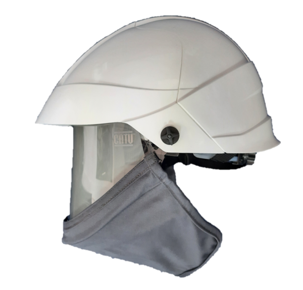 Casque isolant électricien avec visière intégrée arcflash grise 12 cal/cm² apc 2 - Catu - MO180ARC12 Casque isolant électricien avec visière intégrée arcflash grise 12 cal/cm² apc 2 - Catu - MO180ARC12