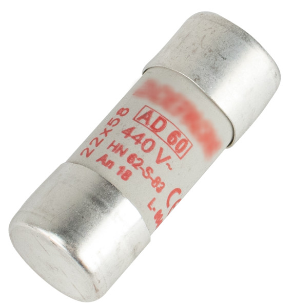 Cartouche Fusible 22x58 mm 60 A AD 60 Michaud - Michaud - N203 Cartouche Fusible 22x58 mm 60 A AD 60 Michaud - Michaud - N203